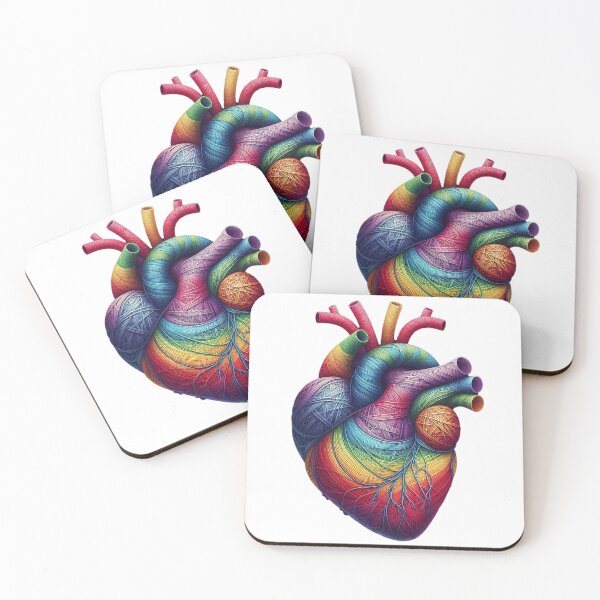 Item preview, I said my heart is colorful :) designed and sold by DesignAnother.