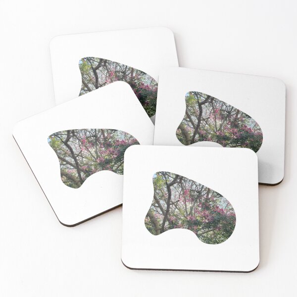 Item preview, Pink Flowers in a Tree: A Touch of Beauty designed and sold by tadeba.