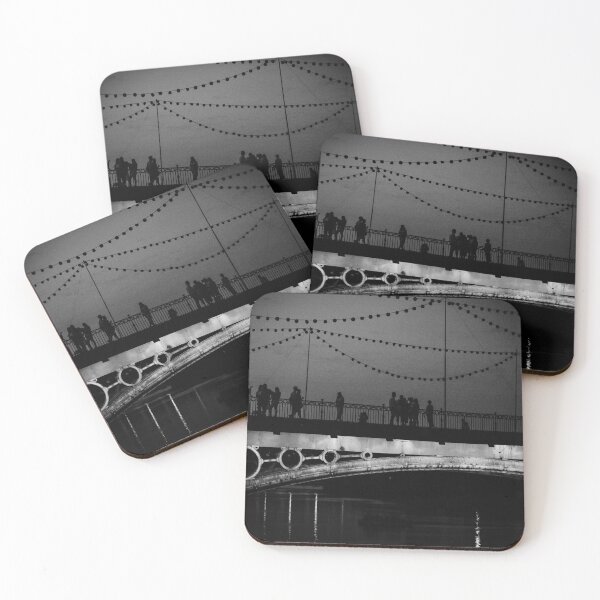 Item preview, Triana Evening Bridge Silhouette bw designed and sold by eddiebarronshop.