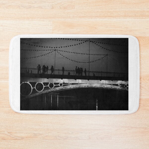 Item preview, Triana Evening Bridge Silhouette bw designed and sold by eddiebarronshop.