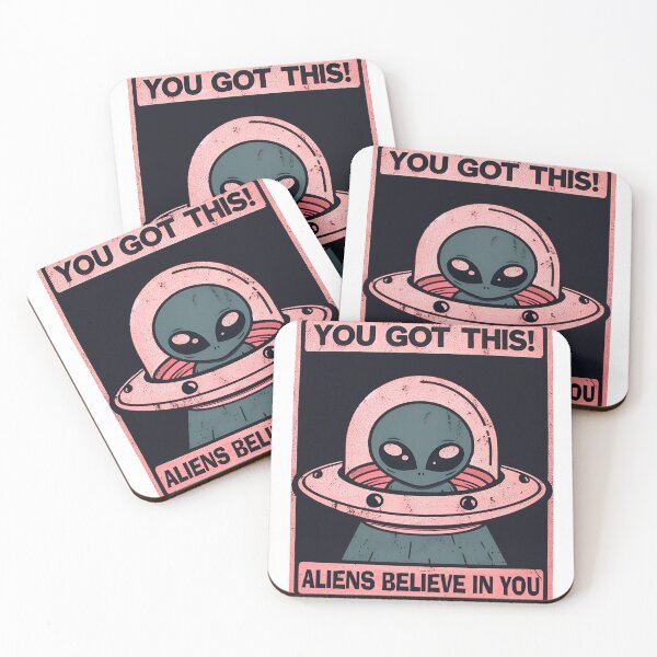 Item preview, ALIENS BELIEVE IN YOU designed and sold by tee snap.