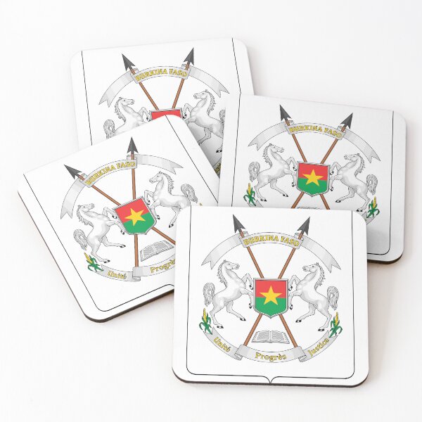 Item preview, Coat of arms of Burkina Faso  designed and sold by Yzakreativ.