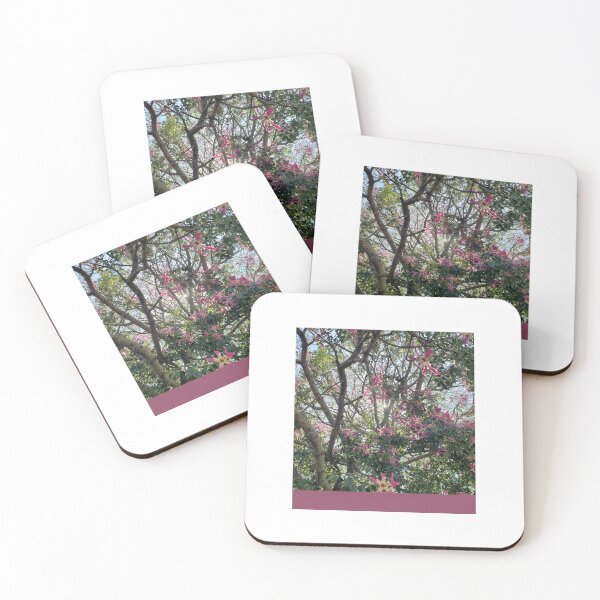Item preview, Pink Flowers in a Tree: A Touch of Beauty designed and sold by tadeba.