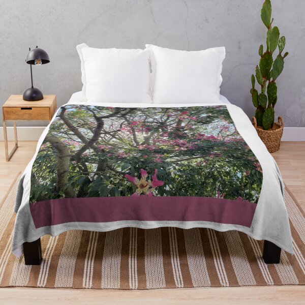 Item preview, Pink Flowers in a Tree: A Touch of Beauty designed and sold by tadeba.