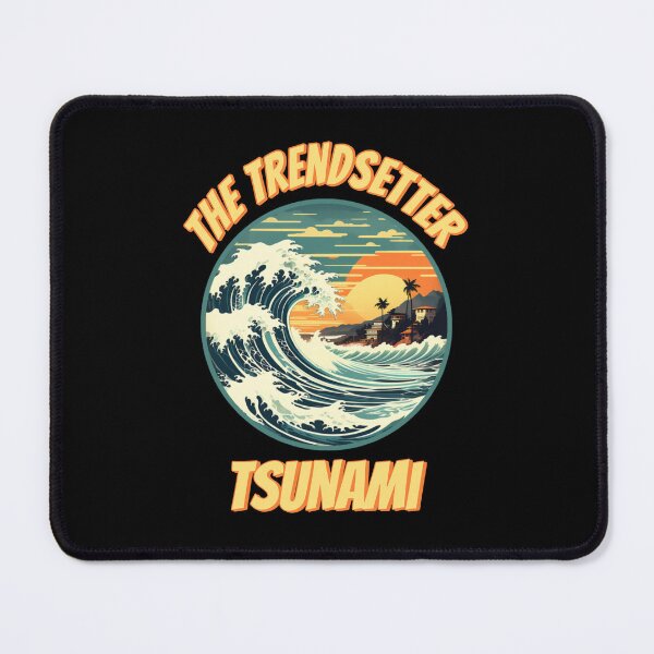 Item preview, Funny trendsetter tsunami marketing manager. Social media expert. designed and sold by Unitepeople.