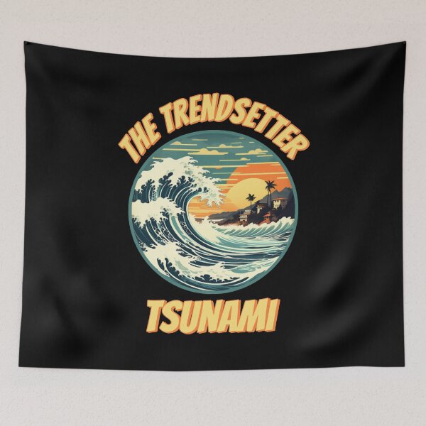 Item preview,  Funny trendsetter tsunami marketing manager. Social media expert. designed and sold by Unitepeople.