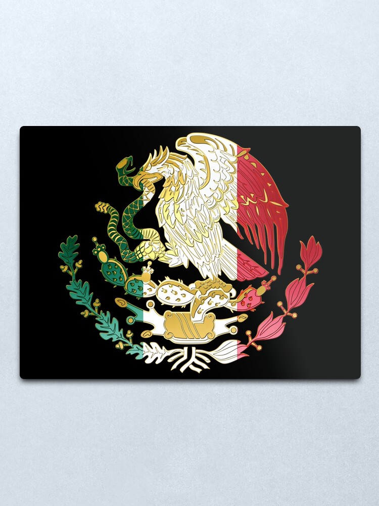 Alternate view of Mexico Coat of Arms Metal Print