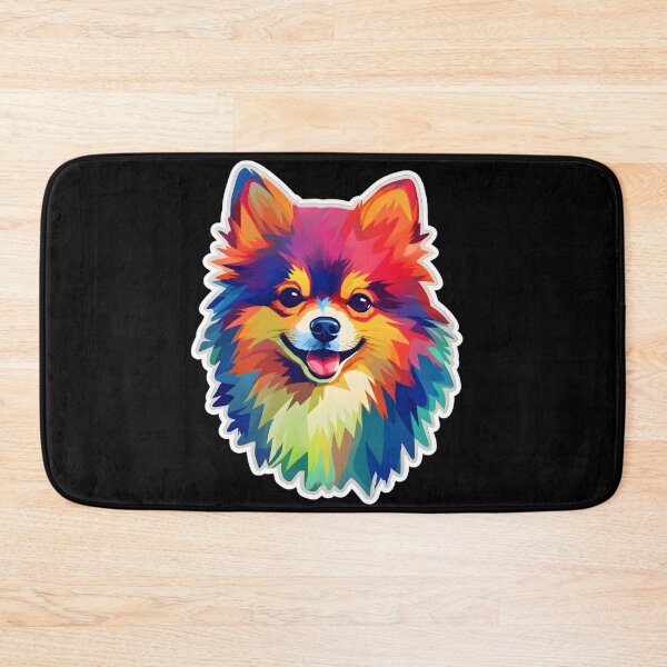 Item preview, Pomeranian in WPAP style designed and sold by CUTEDOGGIEZ.