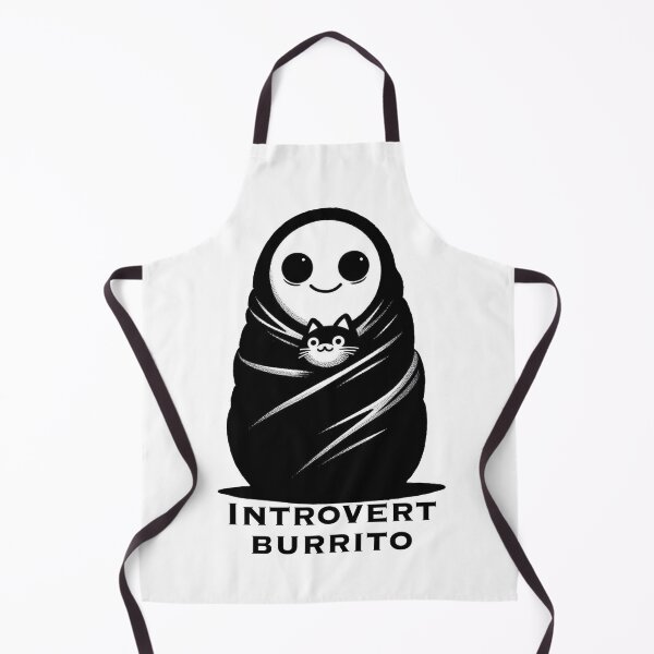 Item preview, Introvert burrito designed and sold by Rlyehinmate.