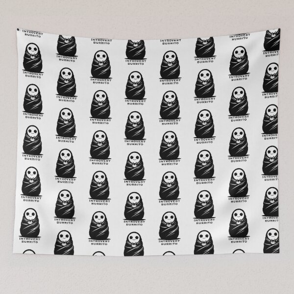 Item preview, Introvert burrito  designed and sold by Rlyehinmate.