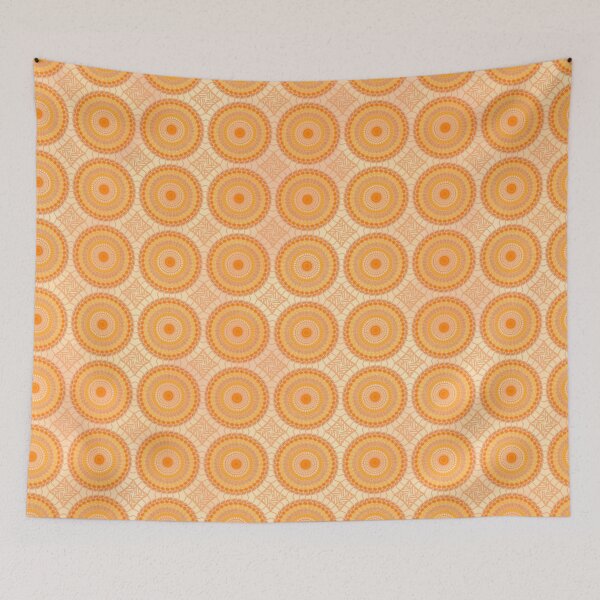 Artikelvorschau, Retro-Orange-Spitze entworfen und verkauft von JaygiesDesign.