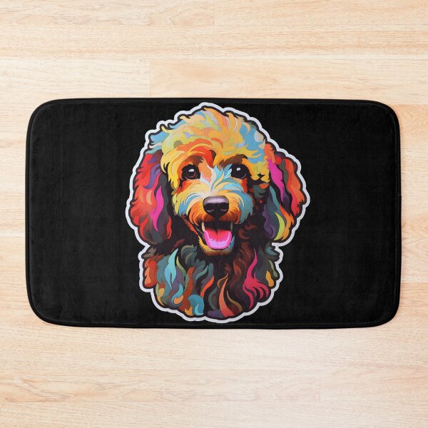 Item preview, Poodle in WPAP style designed and sold by CUTEDOGGIEZ.