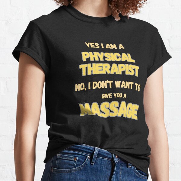 Item preview, Yes I'm a physiotherapist, no I don't want to give you a massage! designed and sold by Amzg-Designs.