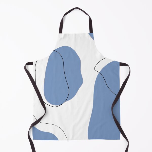 Item preview, Abstract art light dark blue designed and sold by justsannex.