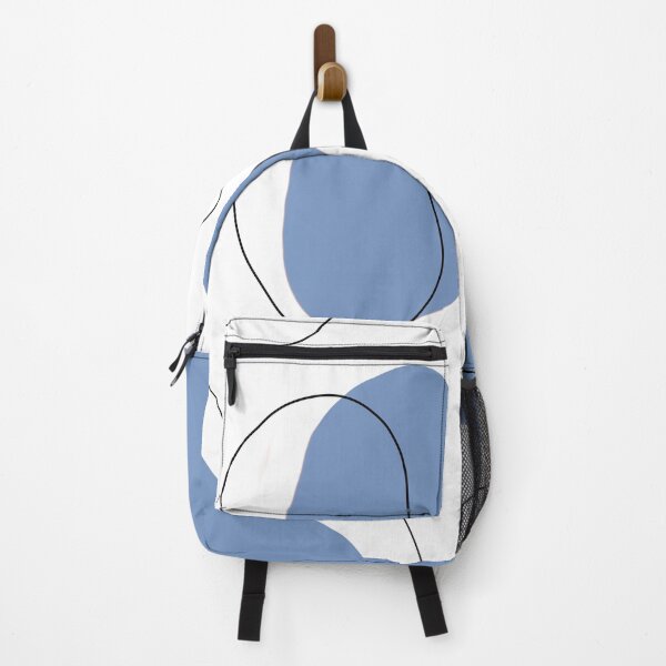 Item preview, Abstract art light dark blue designed and sold by justsannex.