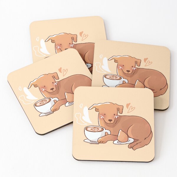 Item preview, latte caramel dog  designed and sold by kworin.