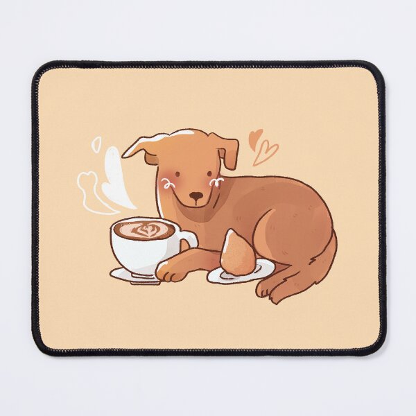 Item preview, latte caramel dog  designed and sold by kworin.