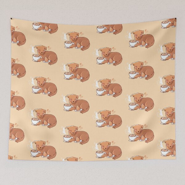 Item preview, latte caramel dog  designed and sold by kworin.