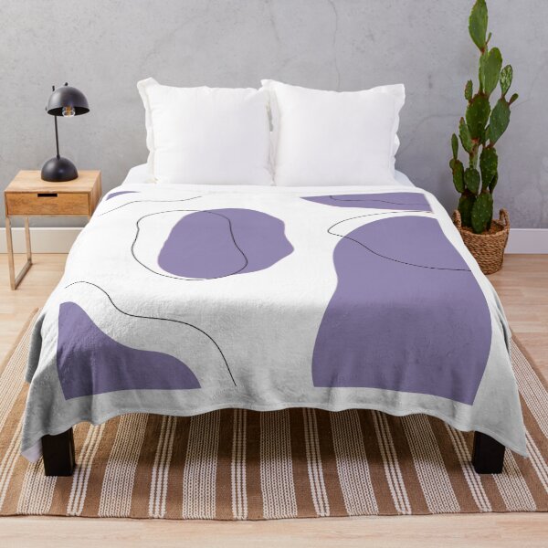 Item preview, Abstract art purple designed and sold by justsannex.