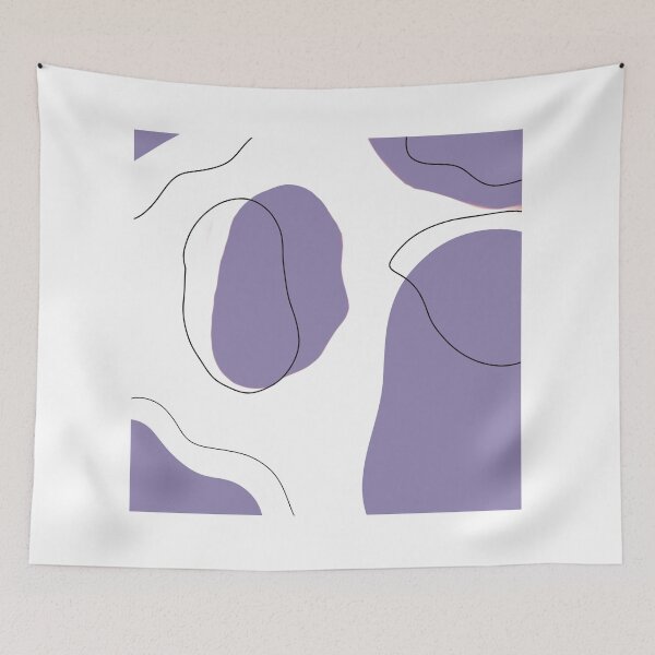 Item preview, Abstract art purple designed and sold by justsannex.