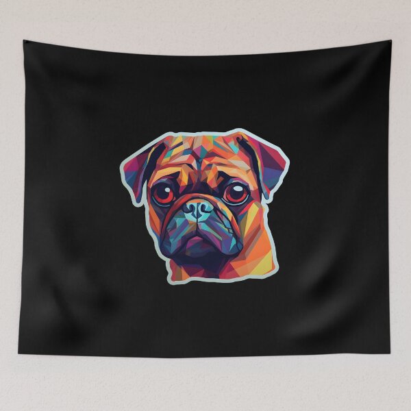 Artikelvorschau, Pug entworfen und verkauft von CUTEDOGGIEZ.