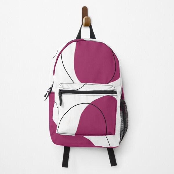 Item preview, Abstract art dark pink designed and sold by justsannex.