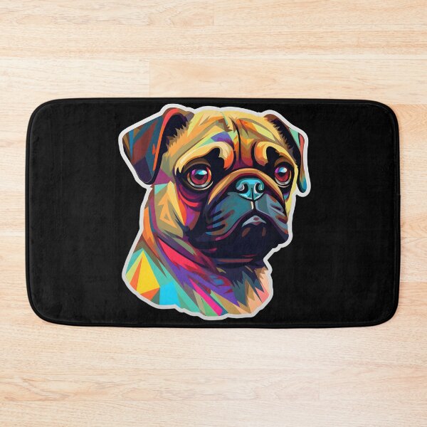 Item preview, Pug in WPAP style designed and sold by CUTEDOGGIEZ.
