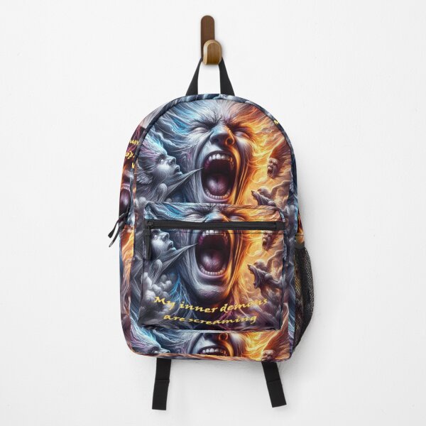 Item preview, My inner demons scream and win screaming soul designed and sold by JaroDesign2023.