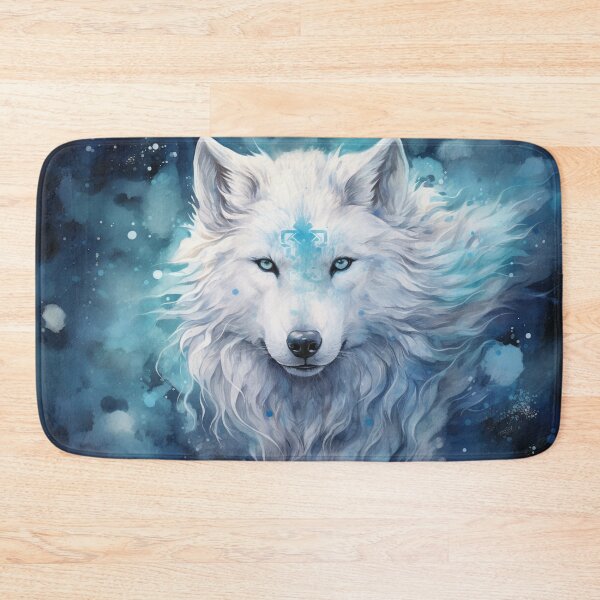 Item preview, mystical wolf, bohemian designed and sold by MaraDigitalart.