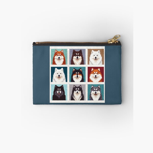 Item preview, Finnish Lapphund Dogs Crotchet illustration designed and sold by printmala.