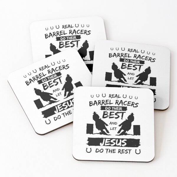 Item preview, Real barrel racers do their best and let Jesus do the rest 2 designed and sold by Lady-Frost.