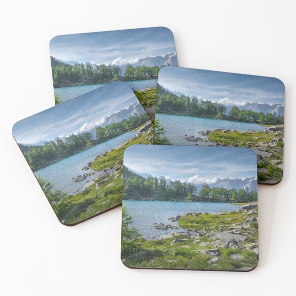 Item preview, The Lake Arpy and the Mont Blanc. Aosta Valley, Italy designed and sold by Stefano Orazzini.
