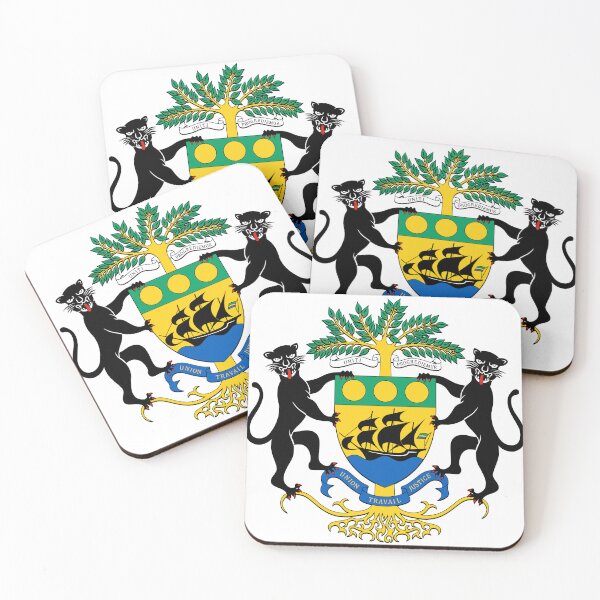 Item preview,  Coat of arms of Gabon designed and sold by Yzakreativ.