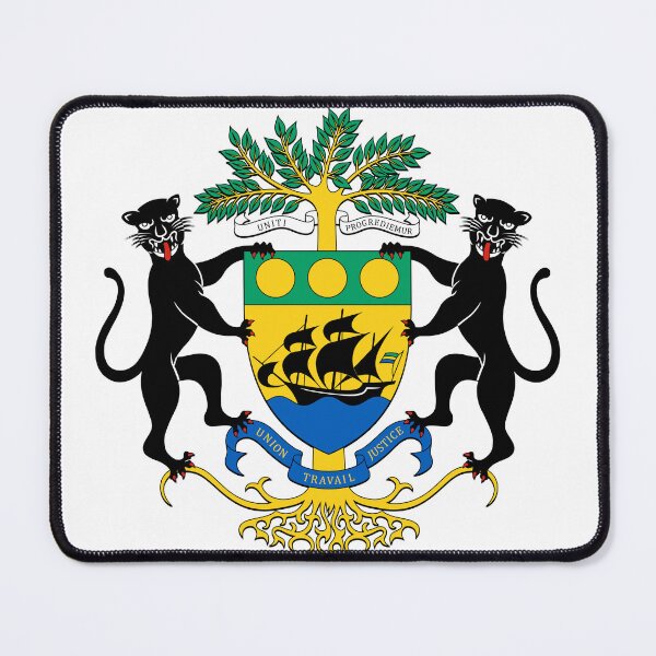 Item preview,  Coat of arms of Gabon designed and sold by Yzakreativ.