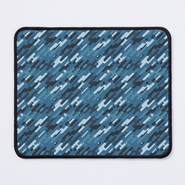Item preview, Dark blue, light blue camouflage fabric There are many to choose from. Make it suitable for everyone. designed and sold by isaartboho.