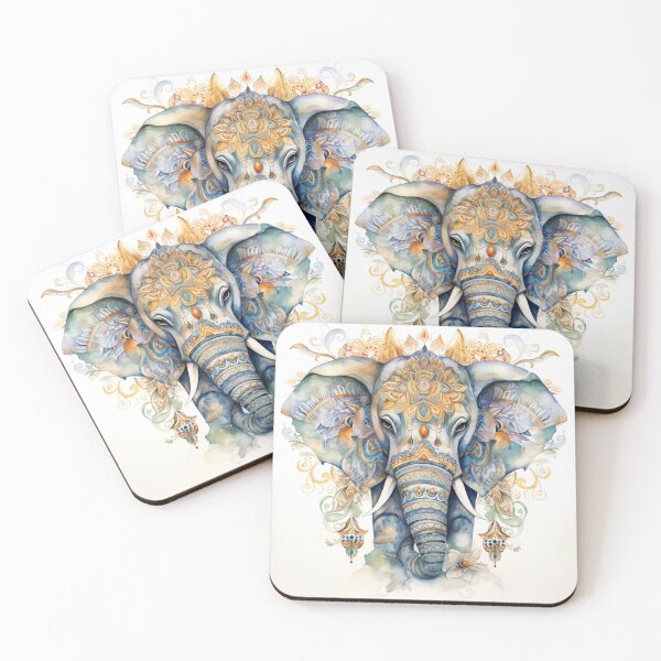 Aperçu de l'œuvre éléphant, Ganesha, bohème créée et vendue par MaraDigitalart.