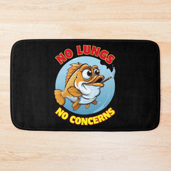 Item preview, Funny smoking fish project. designed and sold by MillennialsArt.