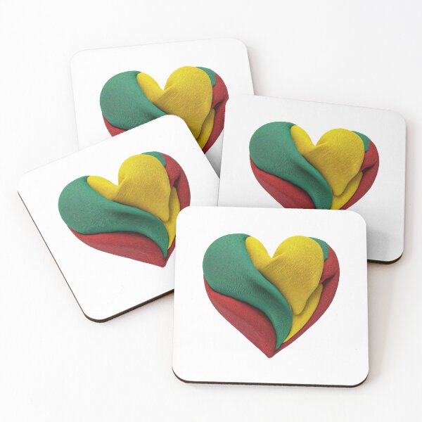Item preview, Tricolore Fabric Heart Flag Trispalve   designed and sold by Lelijo.