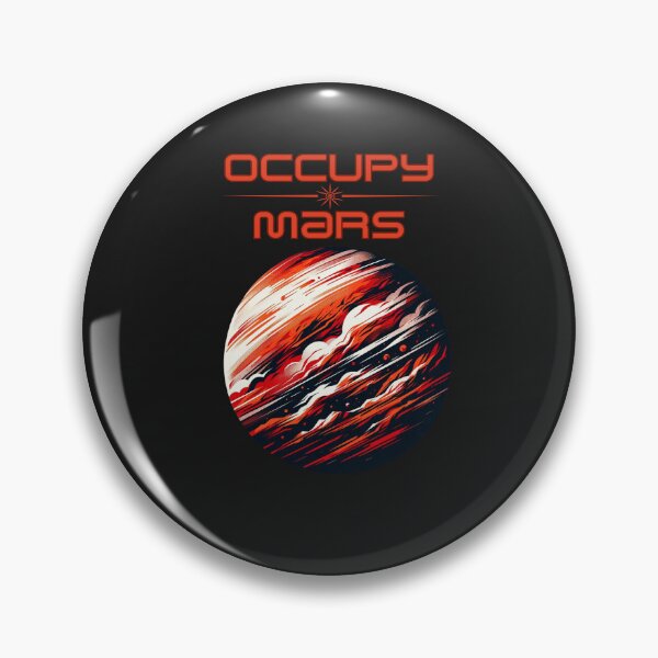 Item preview, occupy mars designed and sold by TEEJAMBOREE.