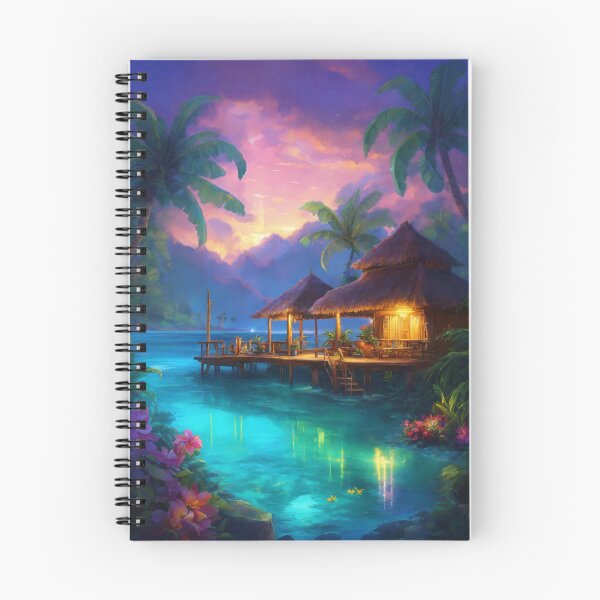 Item preview, Tropical Paradise at Dusk designed and sold by John v p.