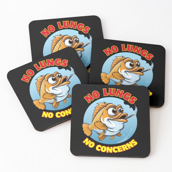 Item preview, Funny smoking fish project. designed and sold by MillennialsArt.