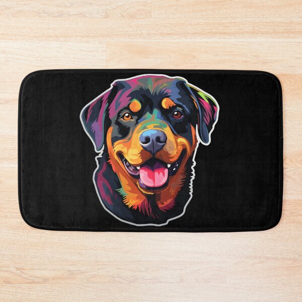 Item preview, Rottweiler in WPAP style designed and sold by CUTEDOGGIEZ.