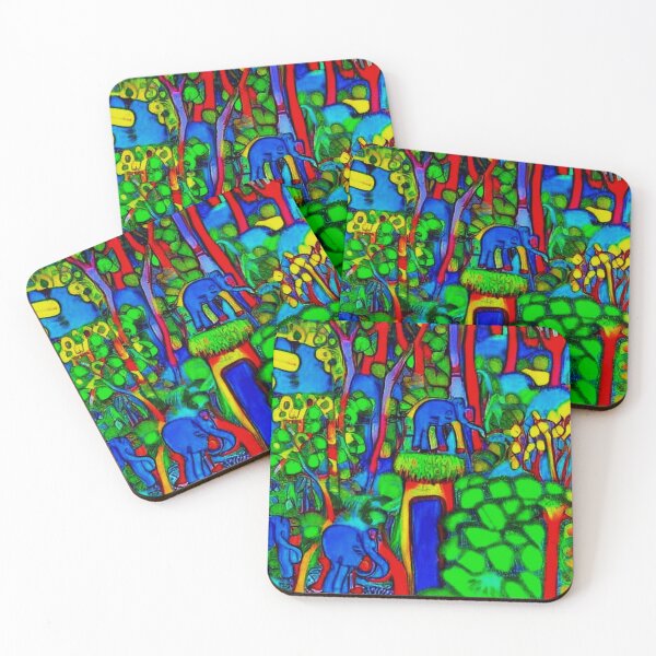 Item preview, Elephants hiding in the trees designed and sold by George Hutton Hunter.