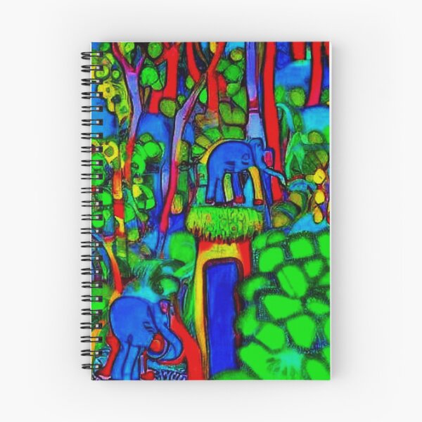 Item preview, Elephants hiding in the trees designed and sold by George Hutton Hunter.