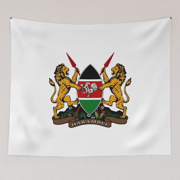 Item preview,  Coat of arms of Kenya designed and sold by Yzakreativ.