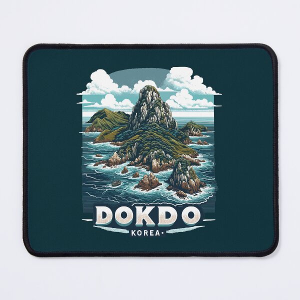 Item preview, Majestic Dokdo - Korea's Island Beauty Art Print designed and sold by FebricFusion.