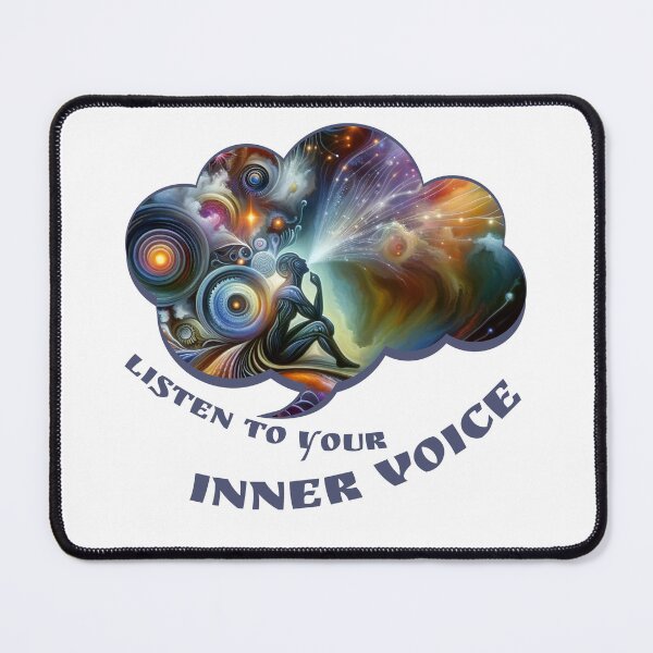 Item preview, Listen to your inner voice phrase designed and sold by IdeaPerla.