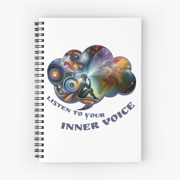 Item preview, Listen to your inner voice phrase designed and sold by IdeaPerla.