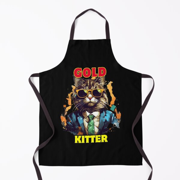 Item preview, Funny golden cat project. designed and sold by MillennialsArt.