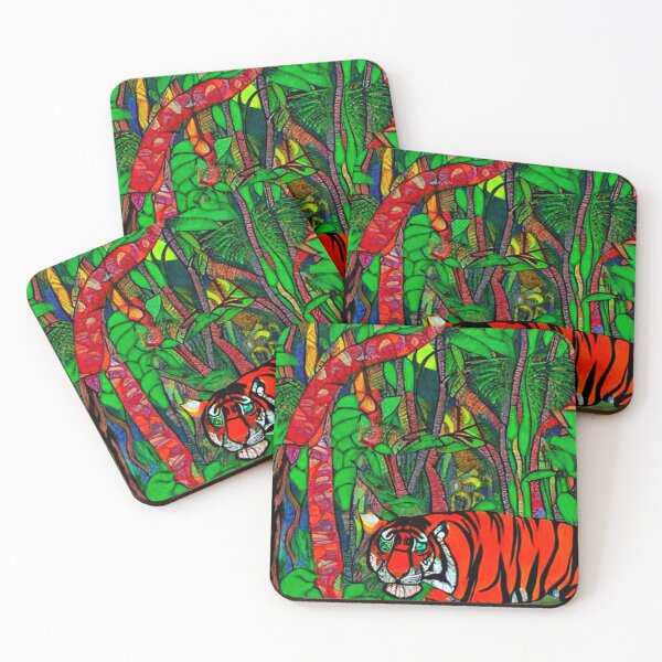 Item preview, Tiger in the jungle designed and sold by George Hutton Hunter.